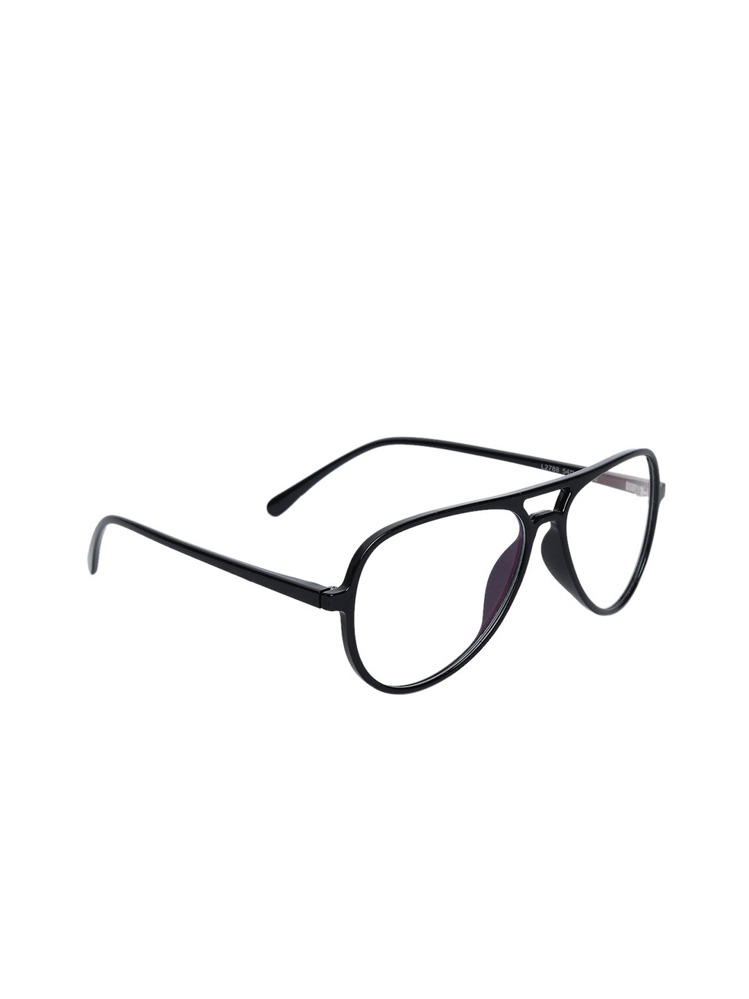 

Peter Jones Eyewear Unisex Full Rim Aviator Frames, Black