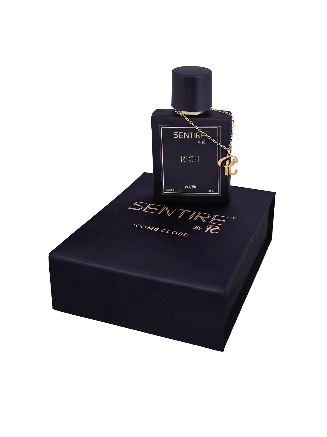 

SENTIRE Rich Exquisite Ultra Long Lasting Eau De Parfum - 50 ml, Black