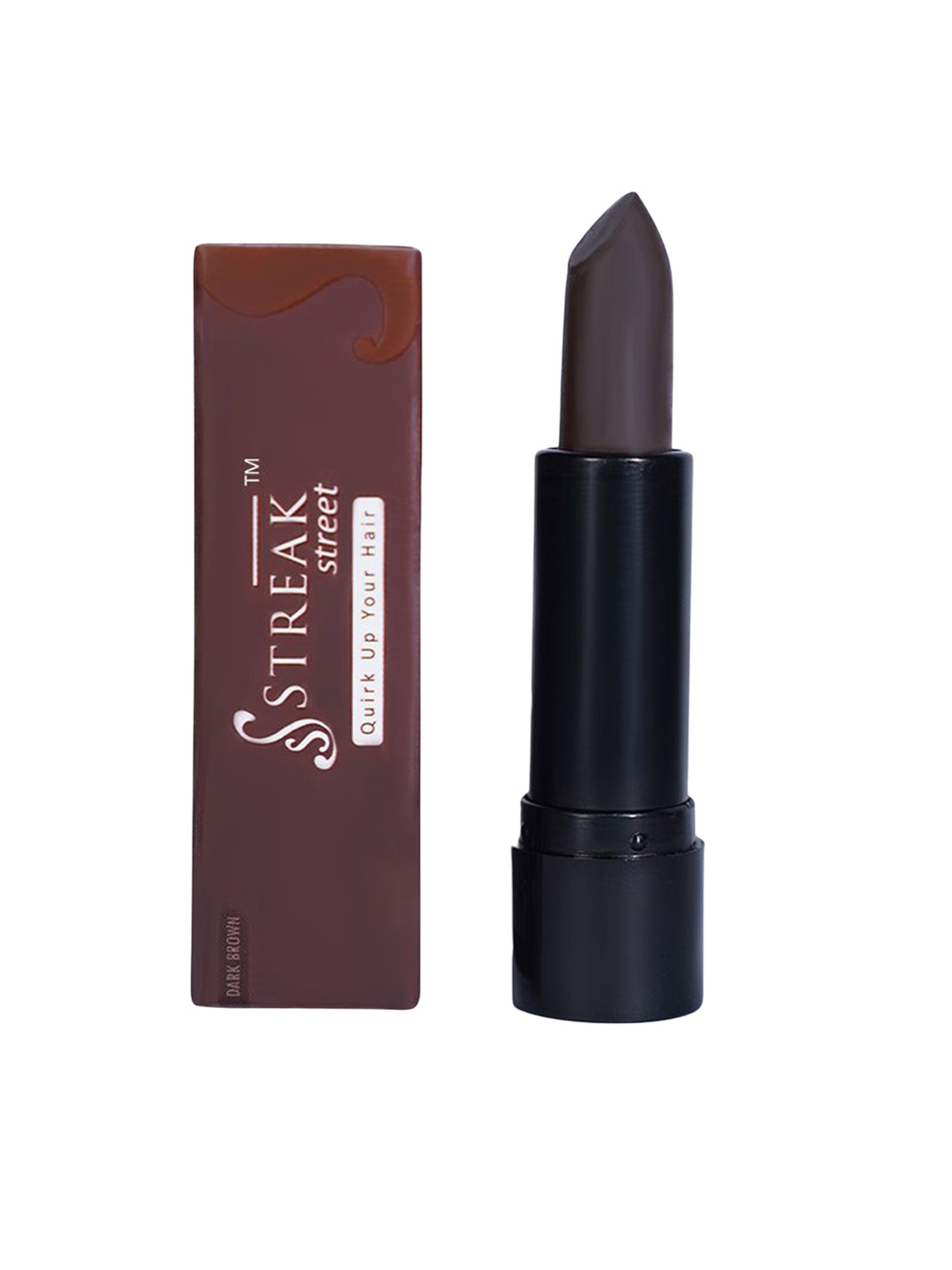 

Streak Street Instant Root Touch Up Cream Stick For Grey Coverage Hair- 3g - Dark Brown