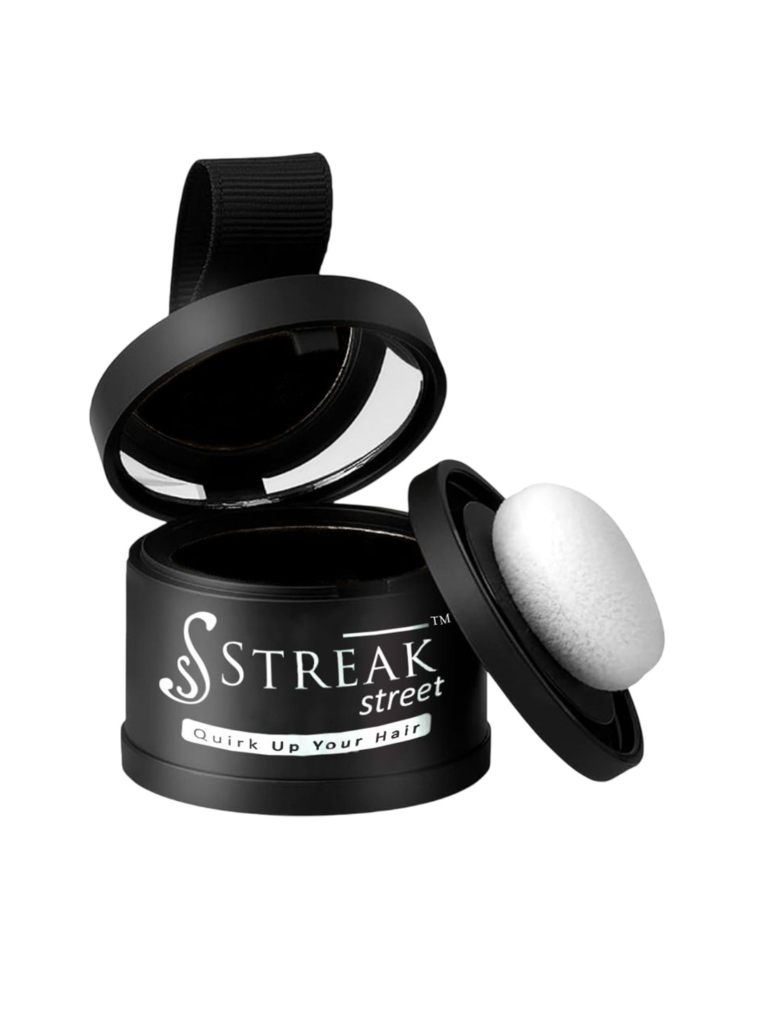 

Streak Street Hair Line Shadow Powder Root Concealer For Grey Coverage - 5 g - Black