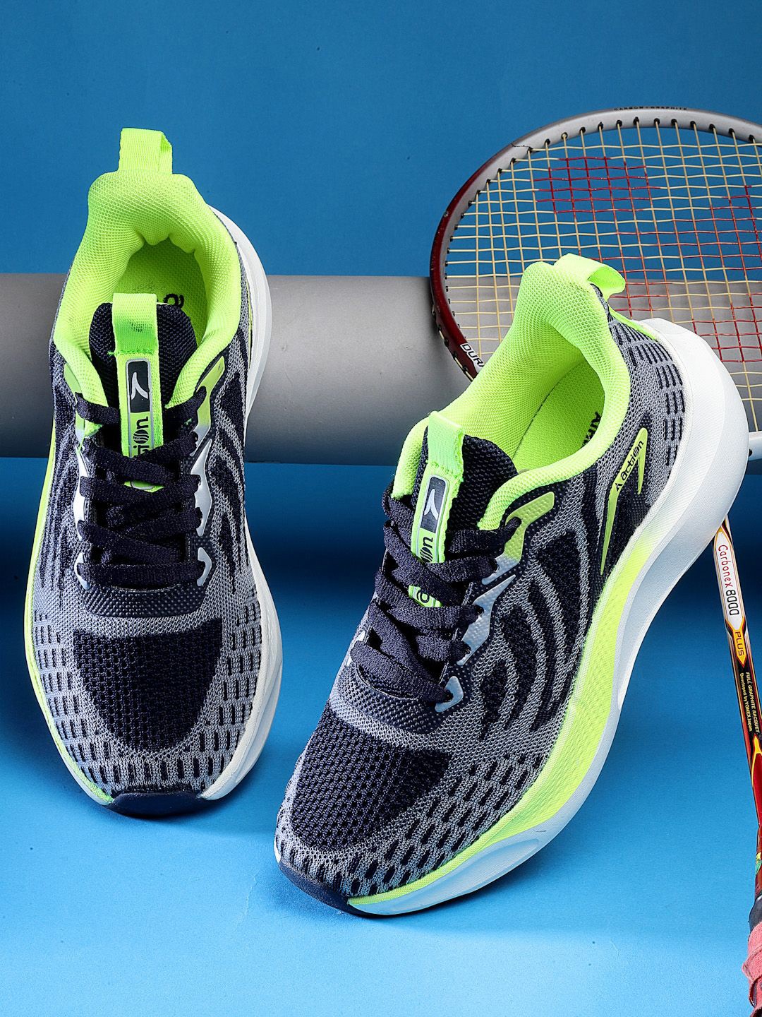 

Action Boys Mesh Running Non-Marking Shoes, Navy blue