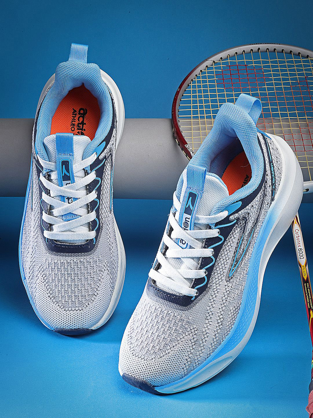 

Action Boys Mesh Running Non-Marking Shoes, White