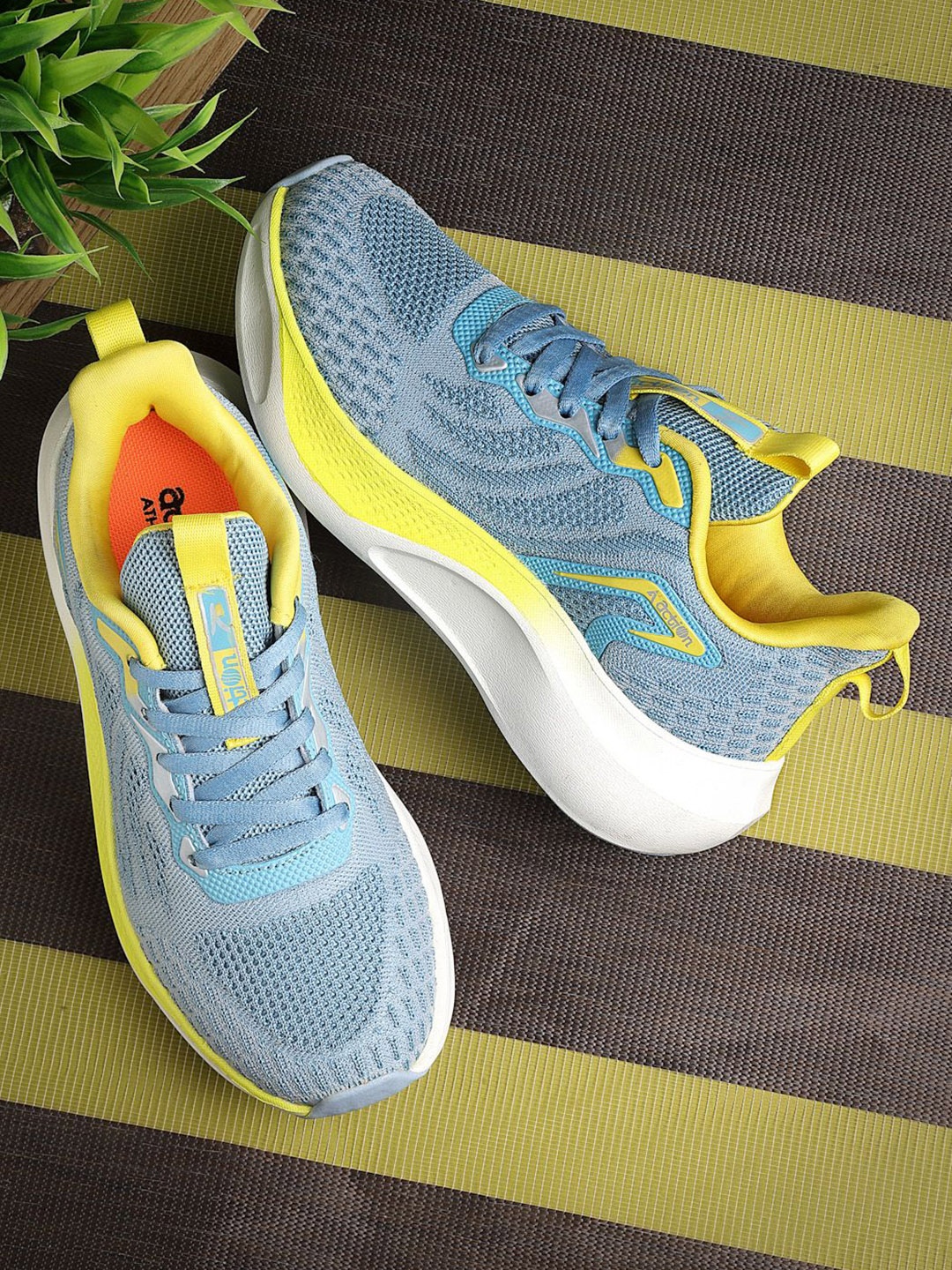 

Action Boys Mesh Running Lace-Ups Non-Marking Shoes, Green