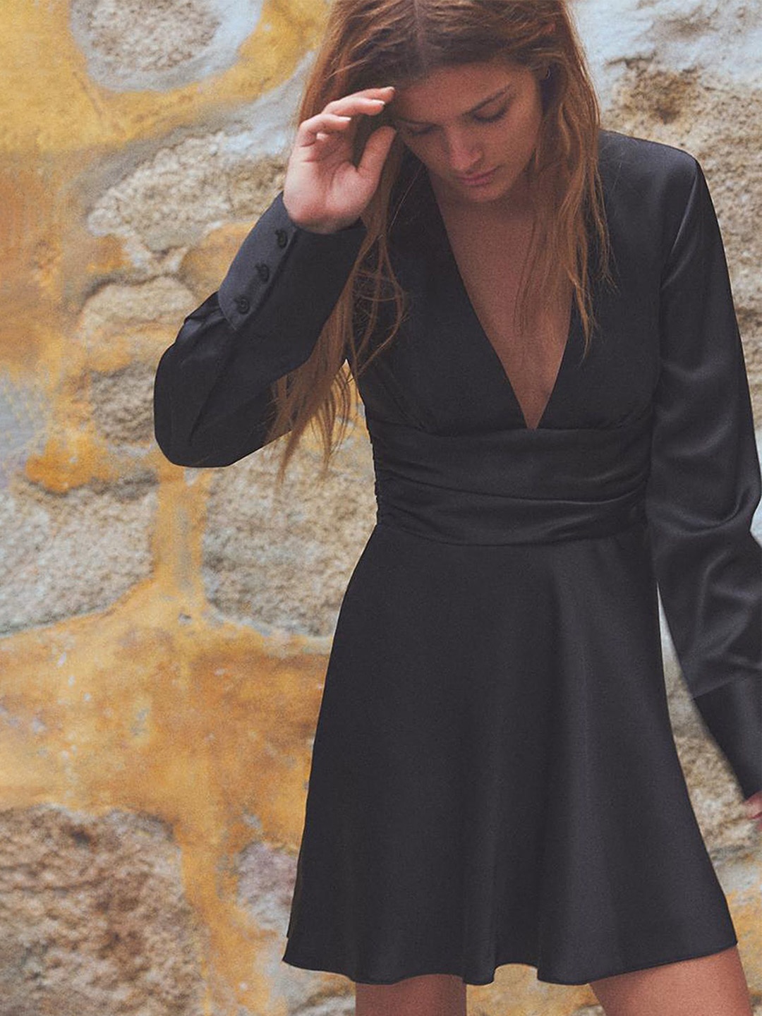 

LULU & SKY Women Fit & Flare Dress, Black