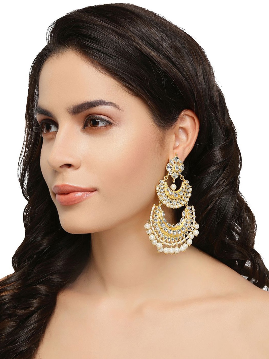 

Anouk Classic Chandbalis Earrings, Gold