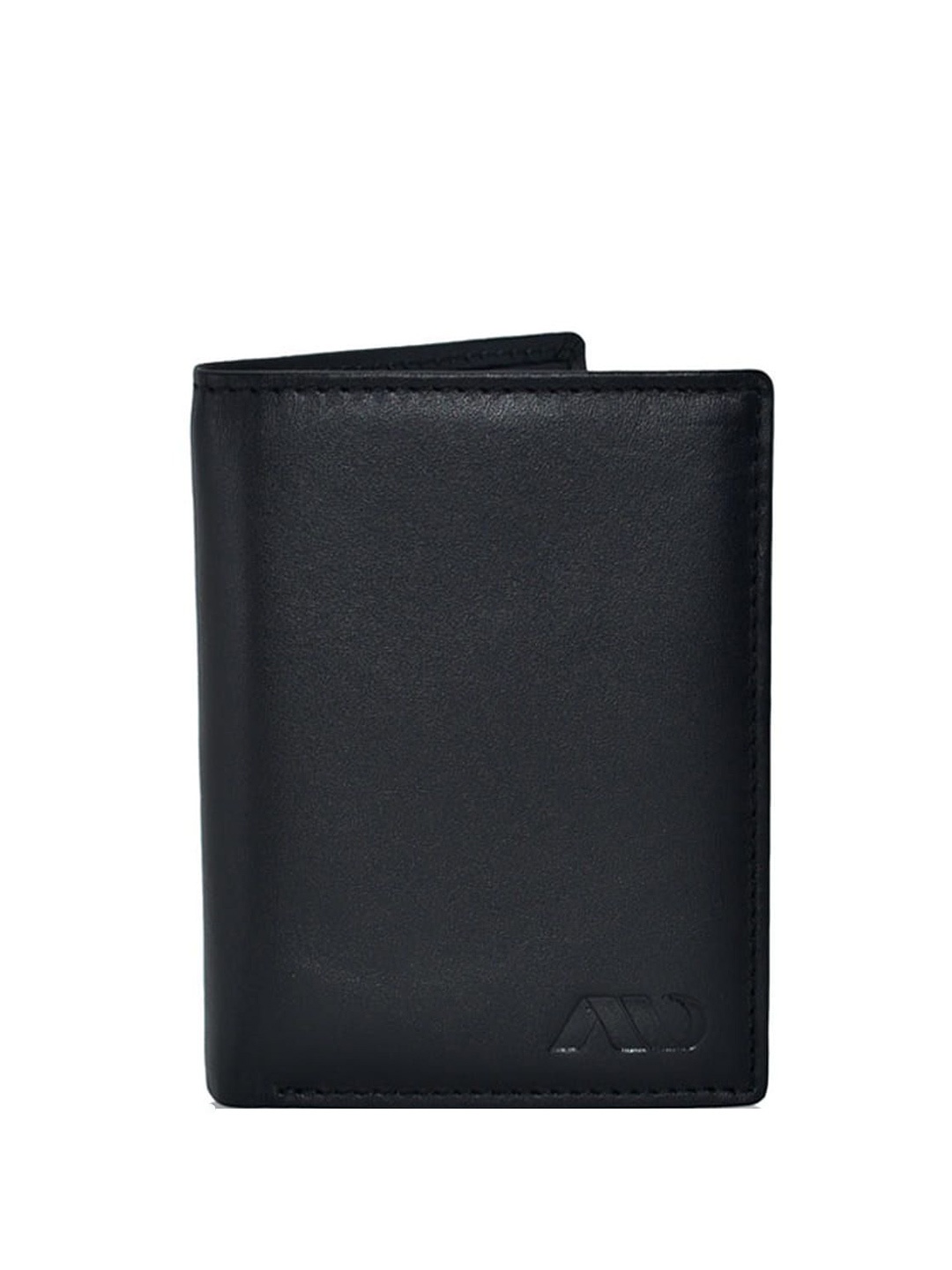 

ANNODYNE Men Leather Two Fold Wallet, Coffee brown