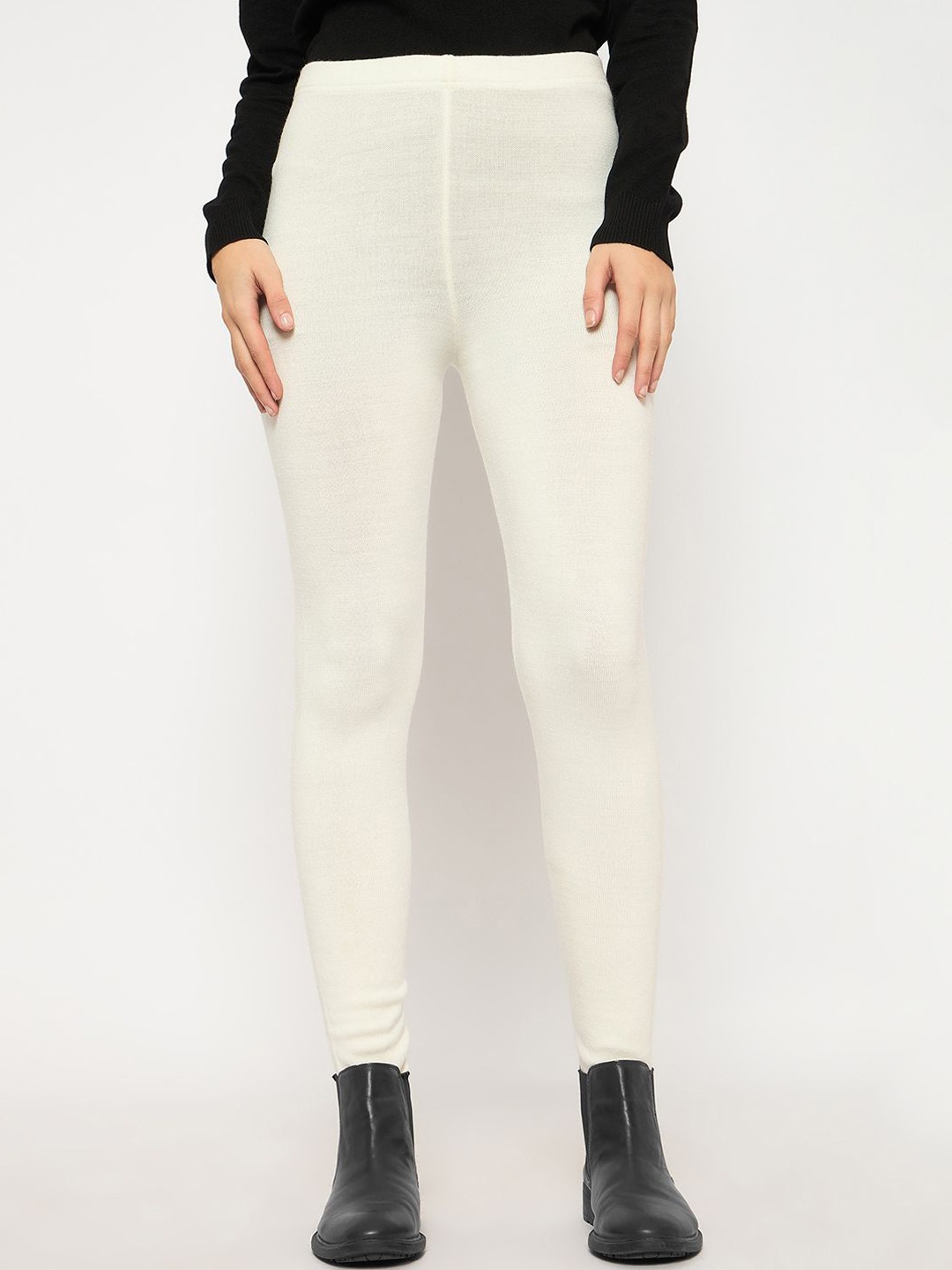 

Madame Ankle-Length Tights, Off white