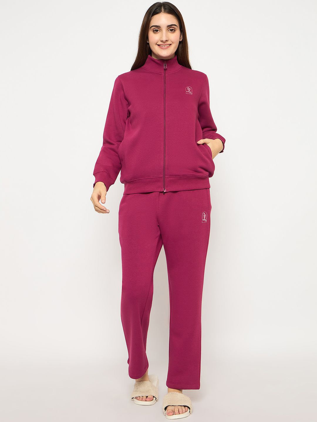 

MADAME M SECRET Women Night suit, Purple