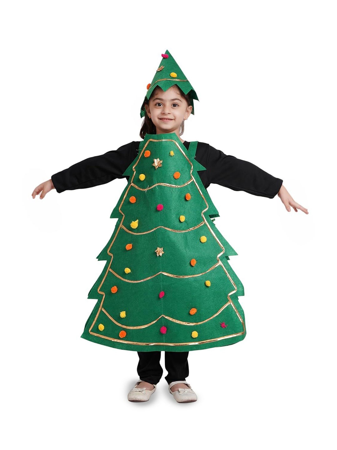 

Kaku Fancy dresses Unisex Kids Tunic, Green