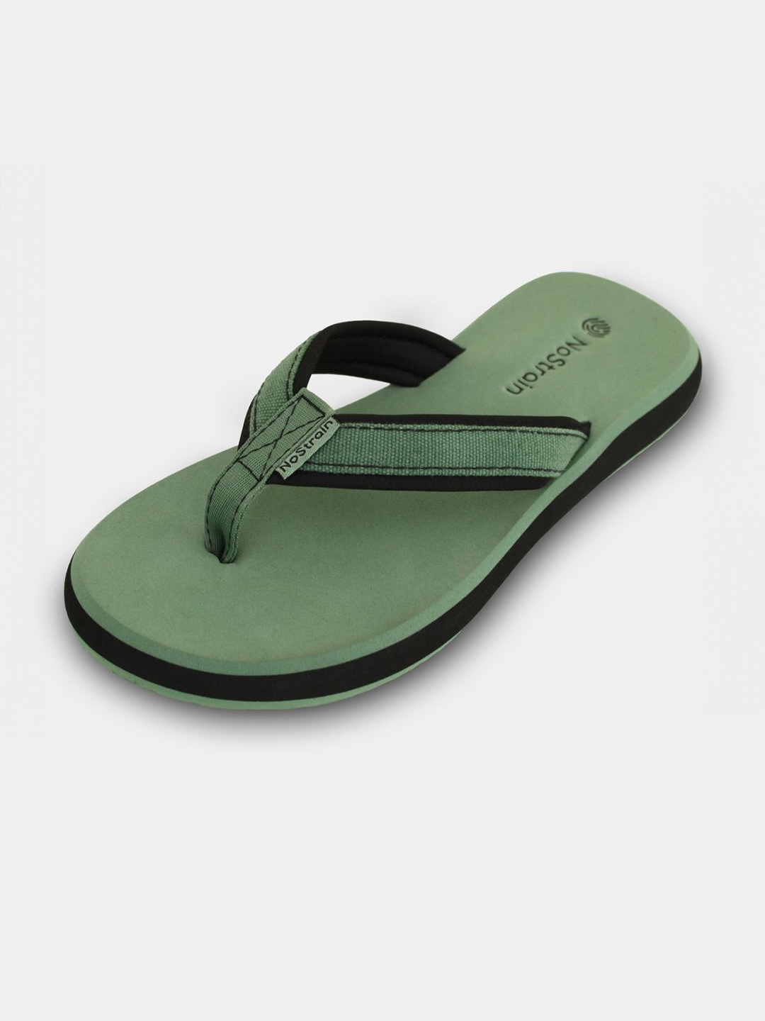 

NoStrain Women Canvas Slipper, Olive