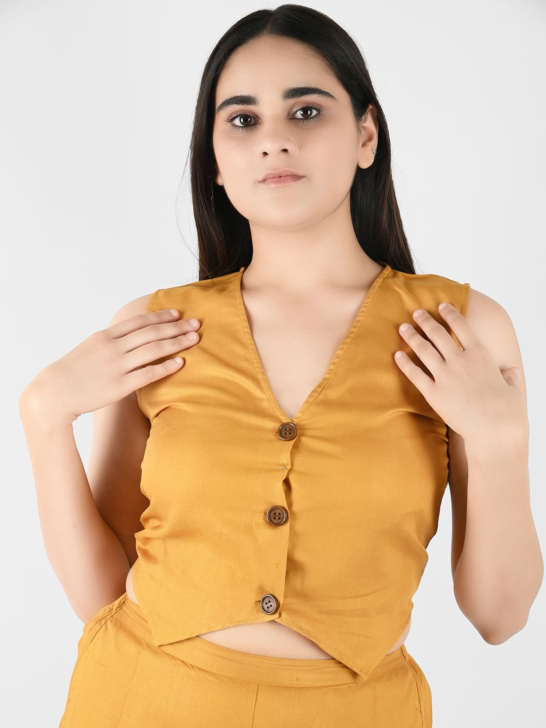 

Blissence Top, Mustard