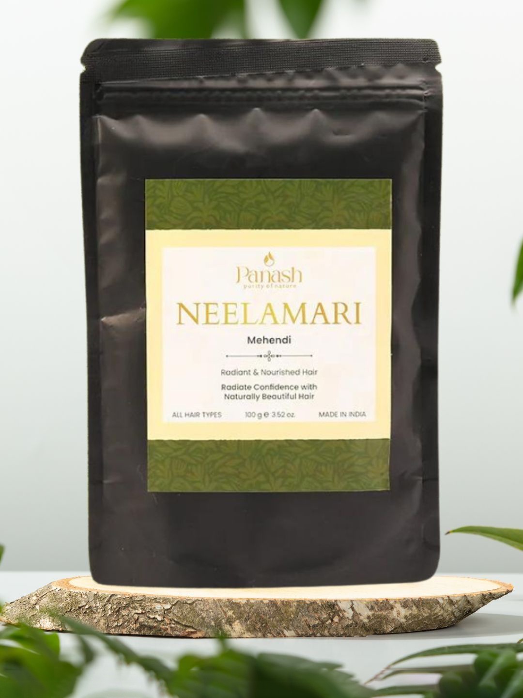 

PANASH Neelamari Mehendi For Radiant & Nourished Hair - 100 g, Green