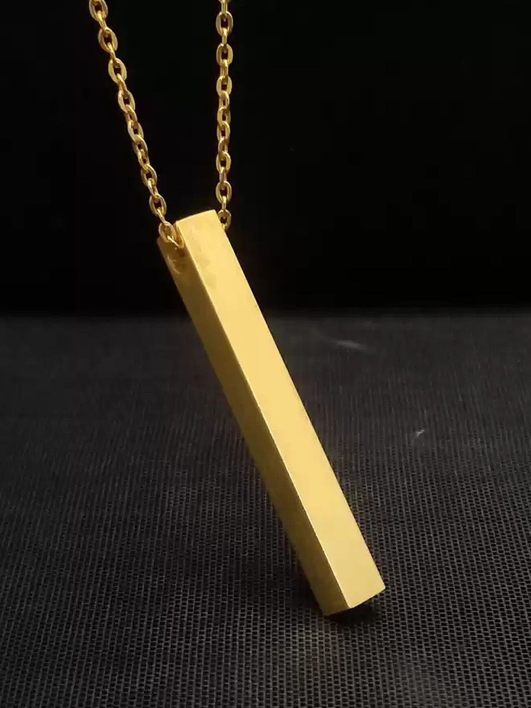 

Lila Gold-Plated Stainless Steel Contemporary Pendants Chain