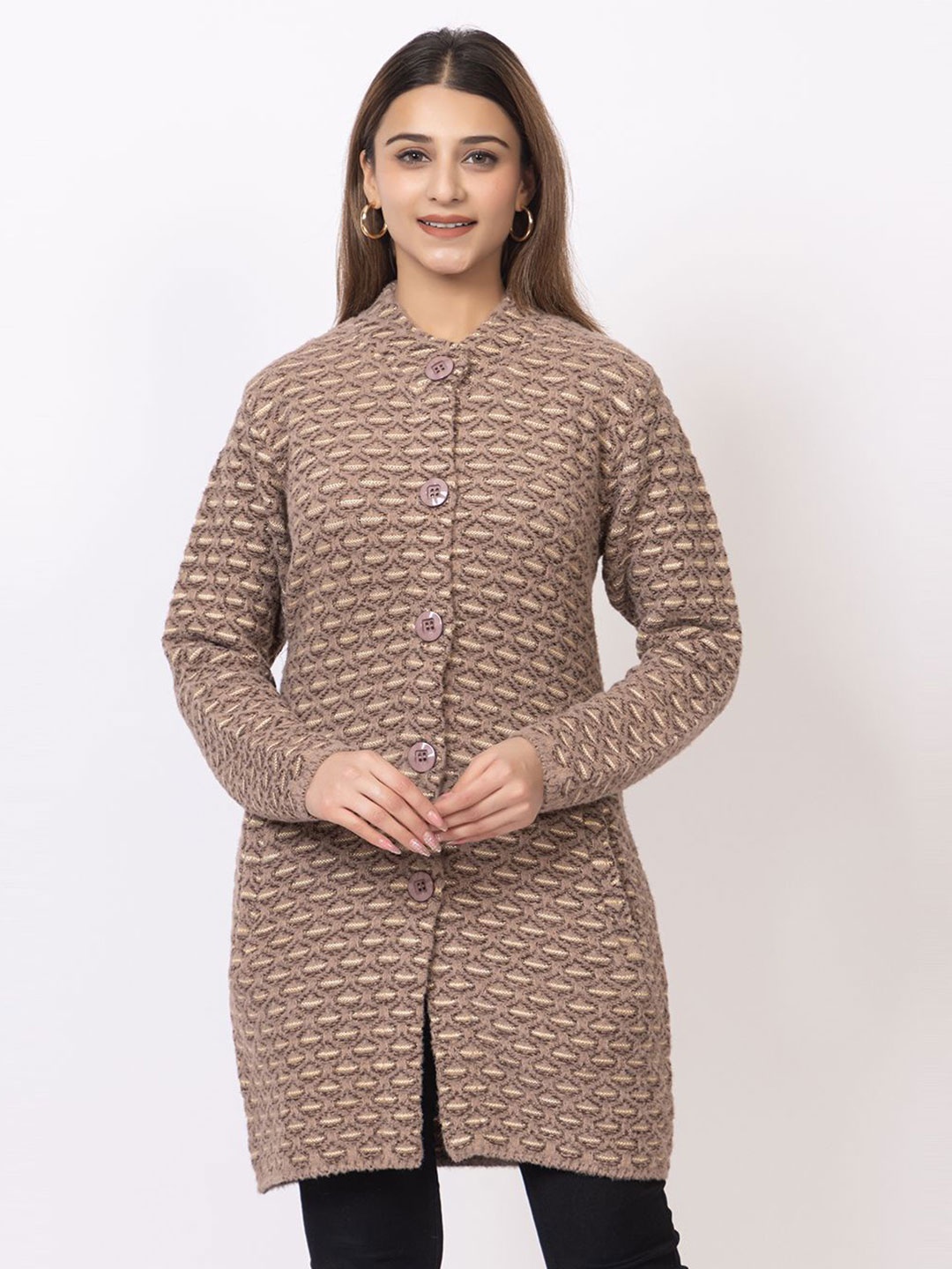 

TWENTY ME Women Cardigan, Camel brown