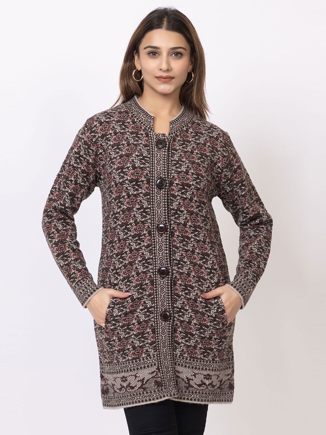 

TWENTY ME Women Cardigan, Brown
