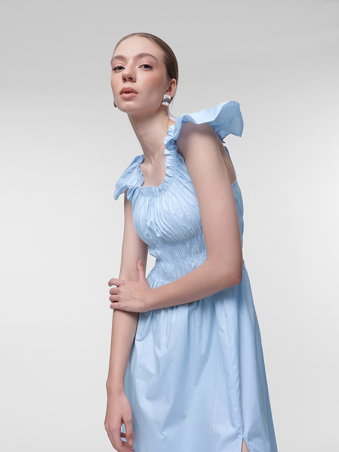 

French Connection Midi Dress, Blue
