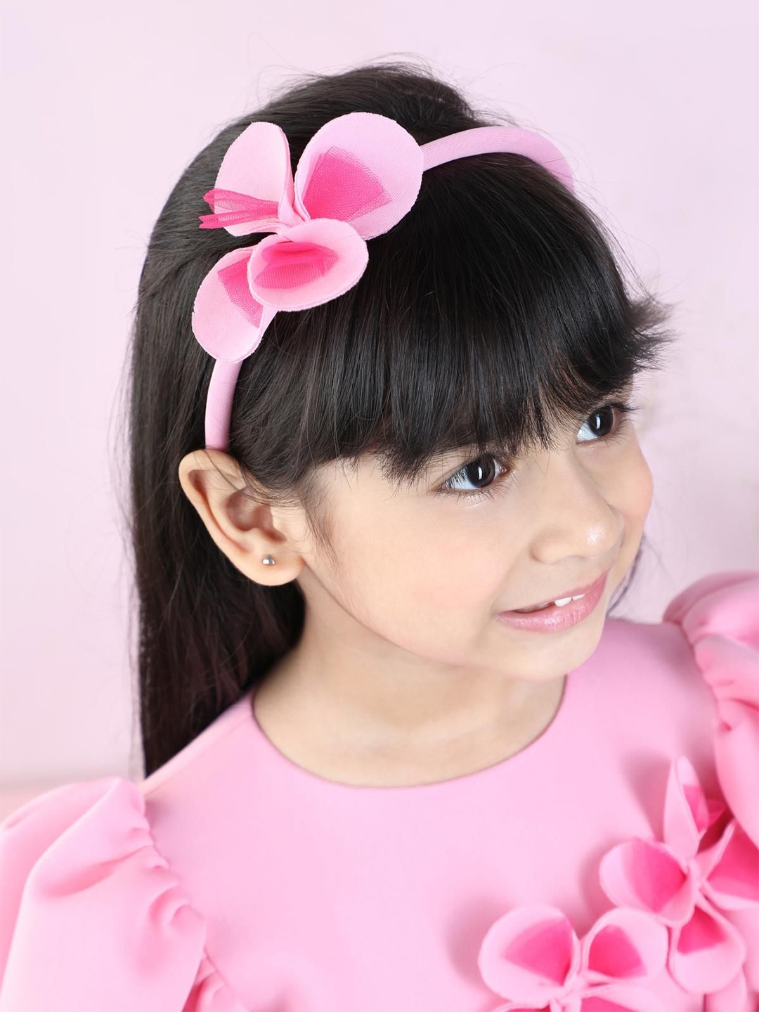 

THE LITTLE CELEBS Floral Sheath Dress, Pink