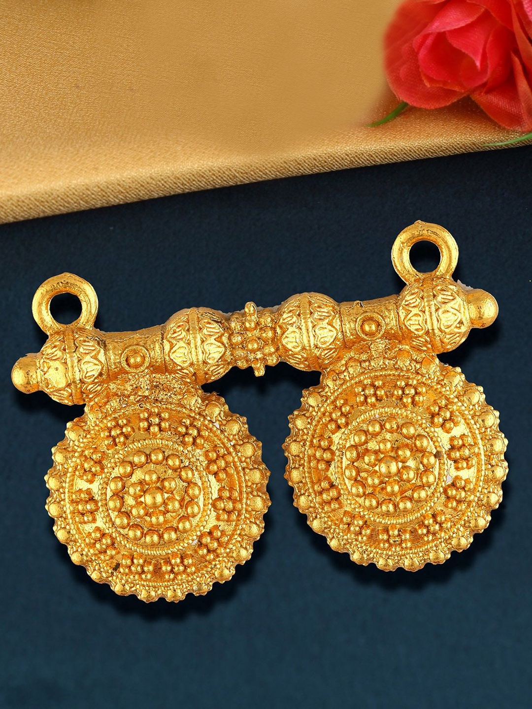 

Vighnaharta Gold-Plated Mangalsutra Pendant
