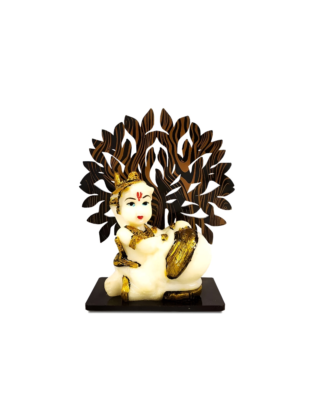 

Adhvik Off White Religious Idol Showpiece