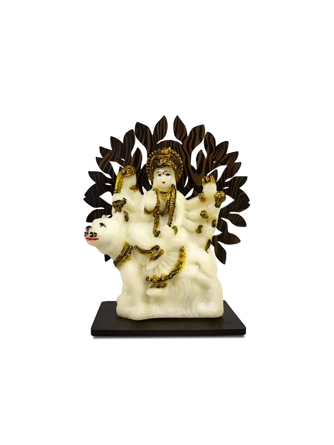 

Adhvik White Religious Idol Showpiece