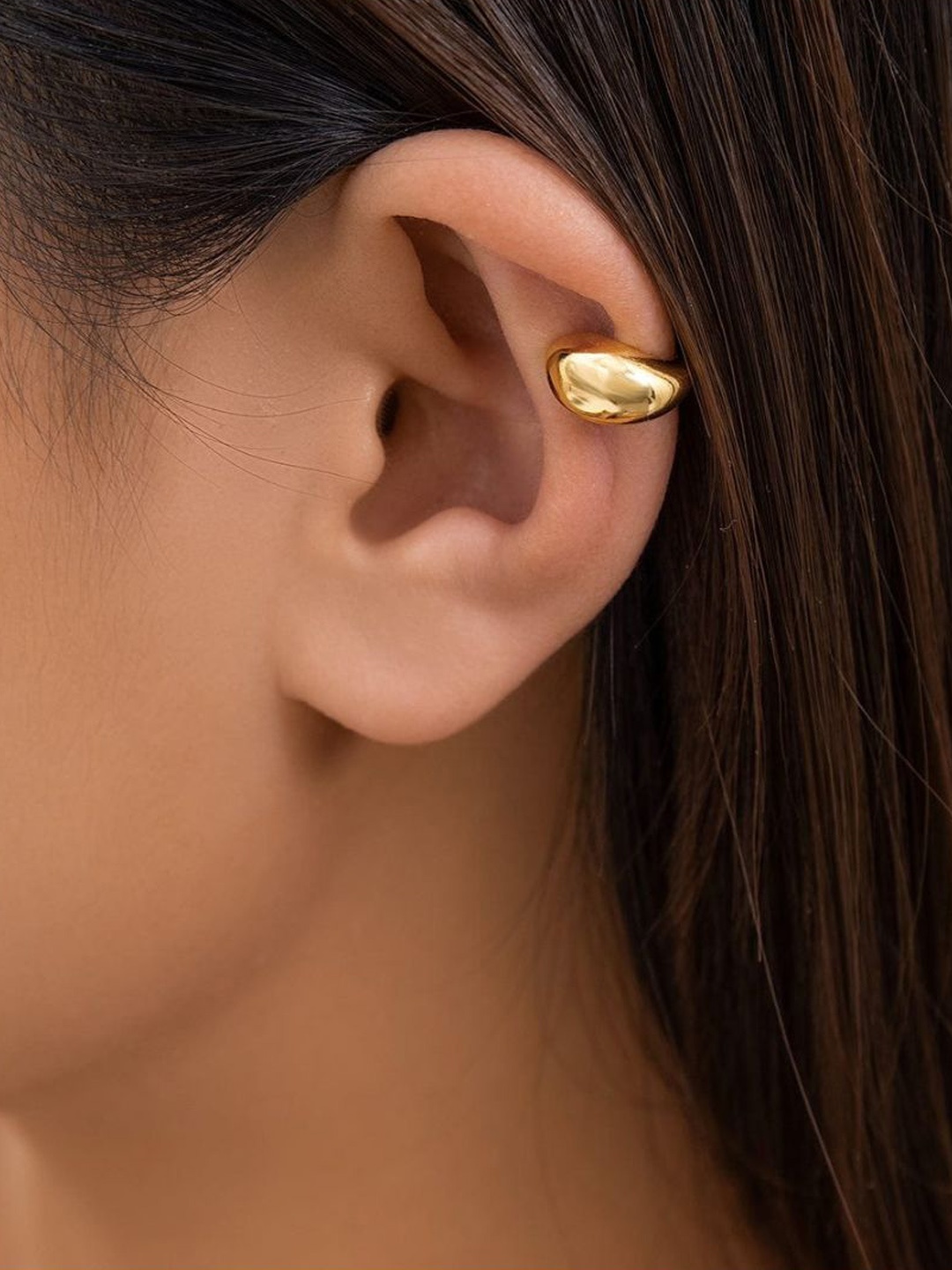 

SALTY Contemporary Studs Earrings, Gold