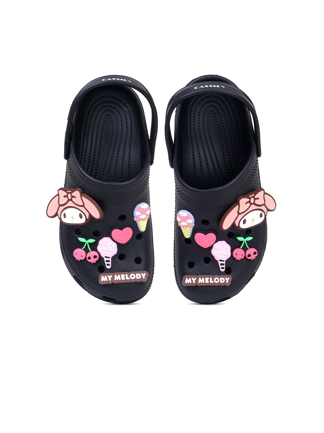 

CASSIEY Women Croslite Clogs, Black
