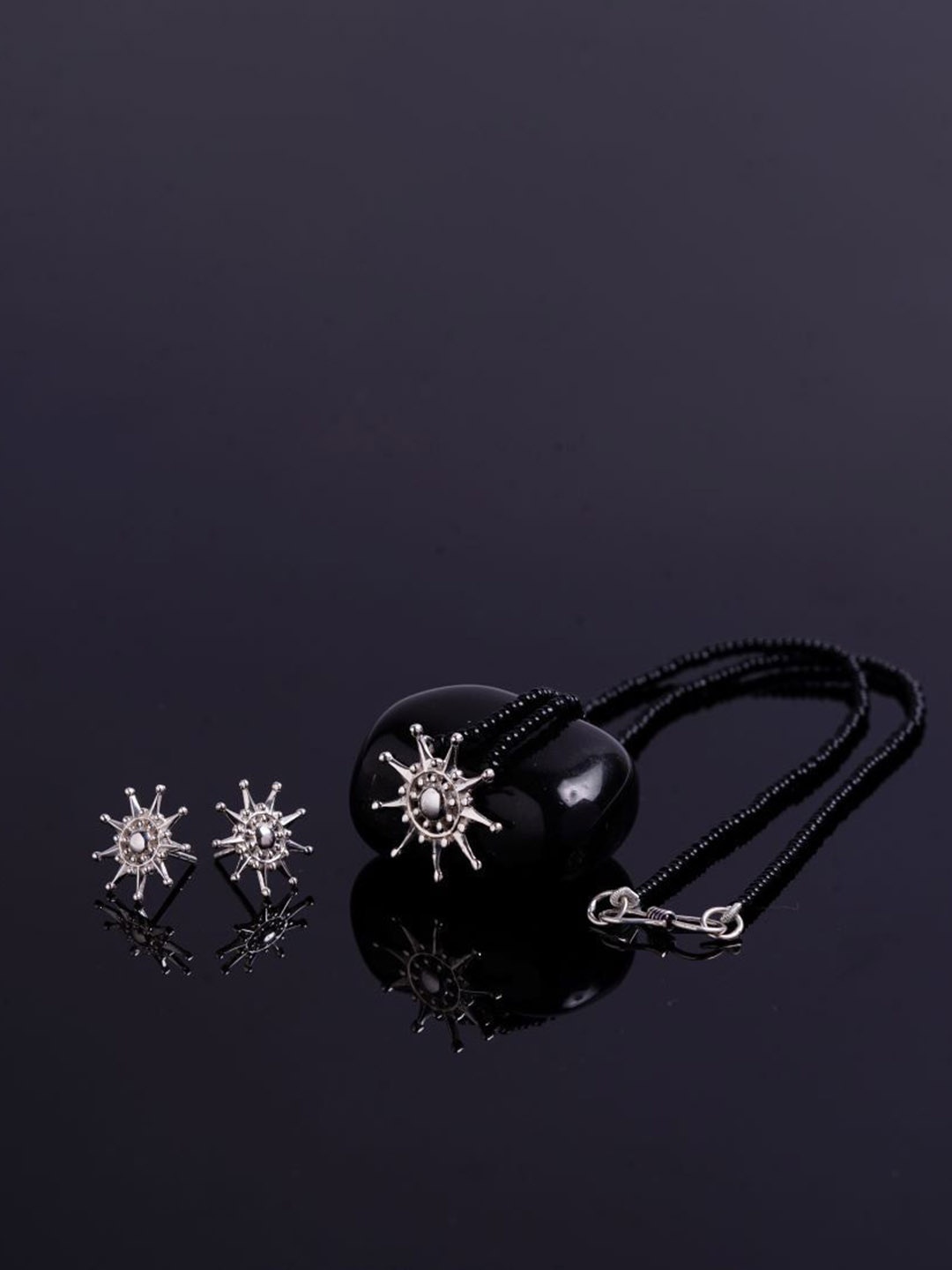 

House of Aadyaa 925 sterling Silver Mangalsutra