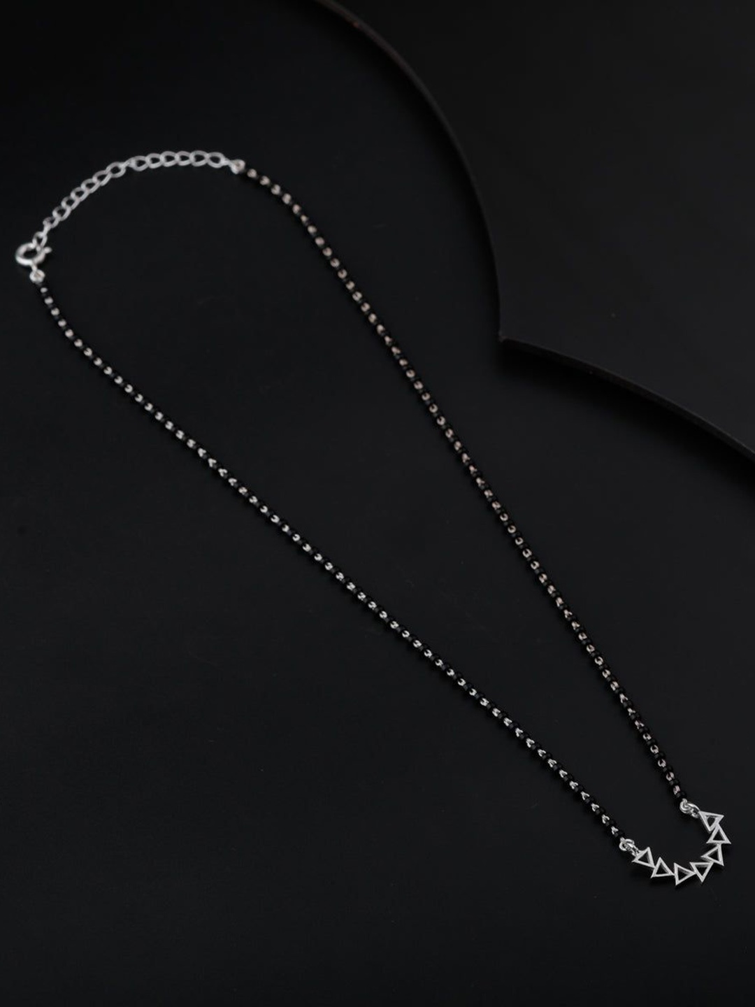 

House of Aadyaa 925 sterling Silver Mangalsutra