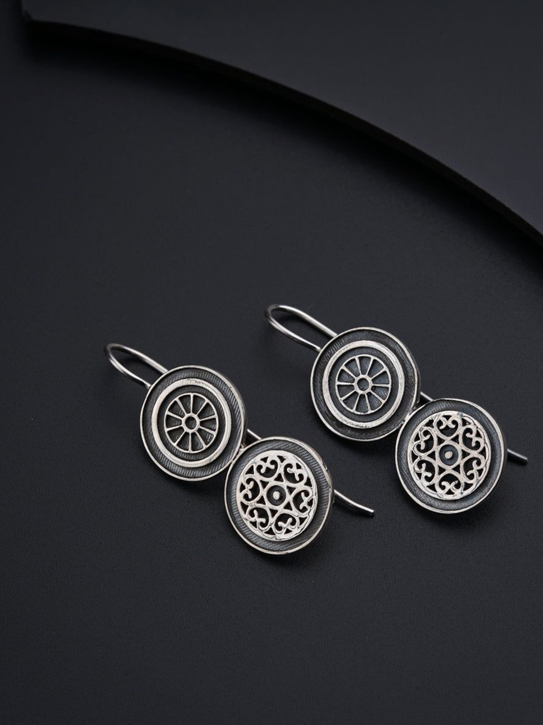 

House of Aadyaa 925 Sterling Silver Classic Drop Earrings