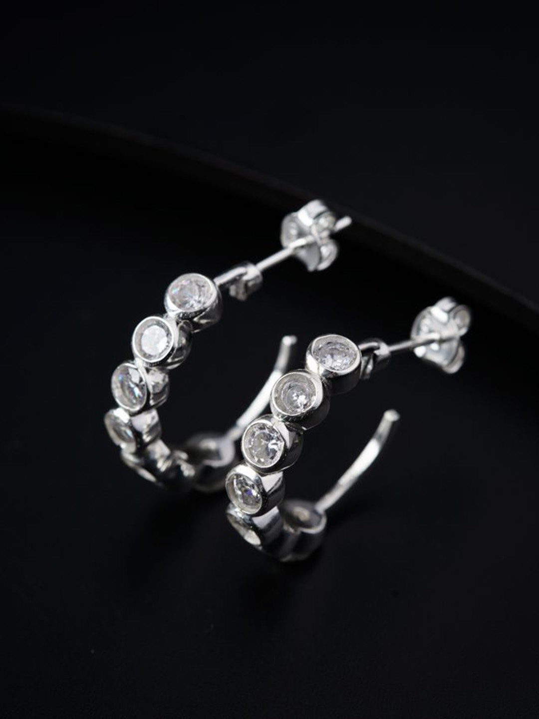 

House of Aadyaa Sterling Silver Classic Drop Earrings