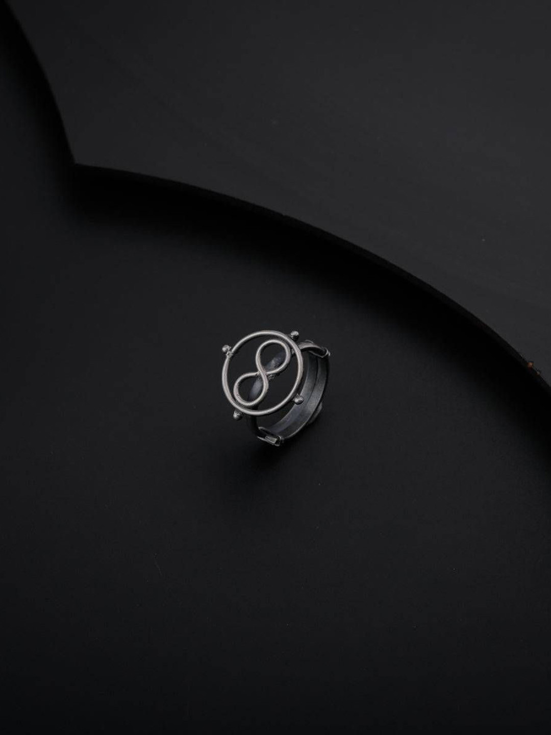 

House of Aadyaa Sterling Silver Finger Ring