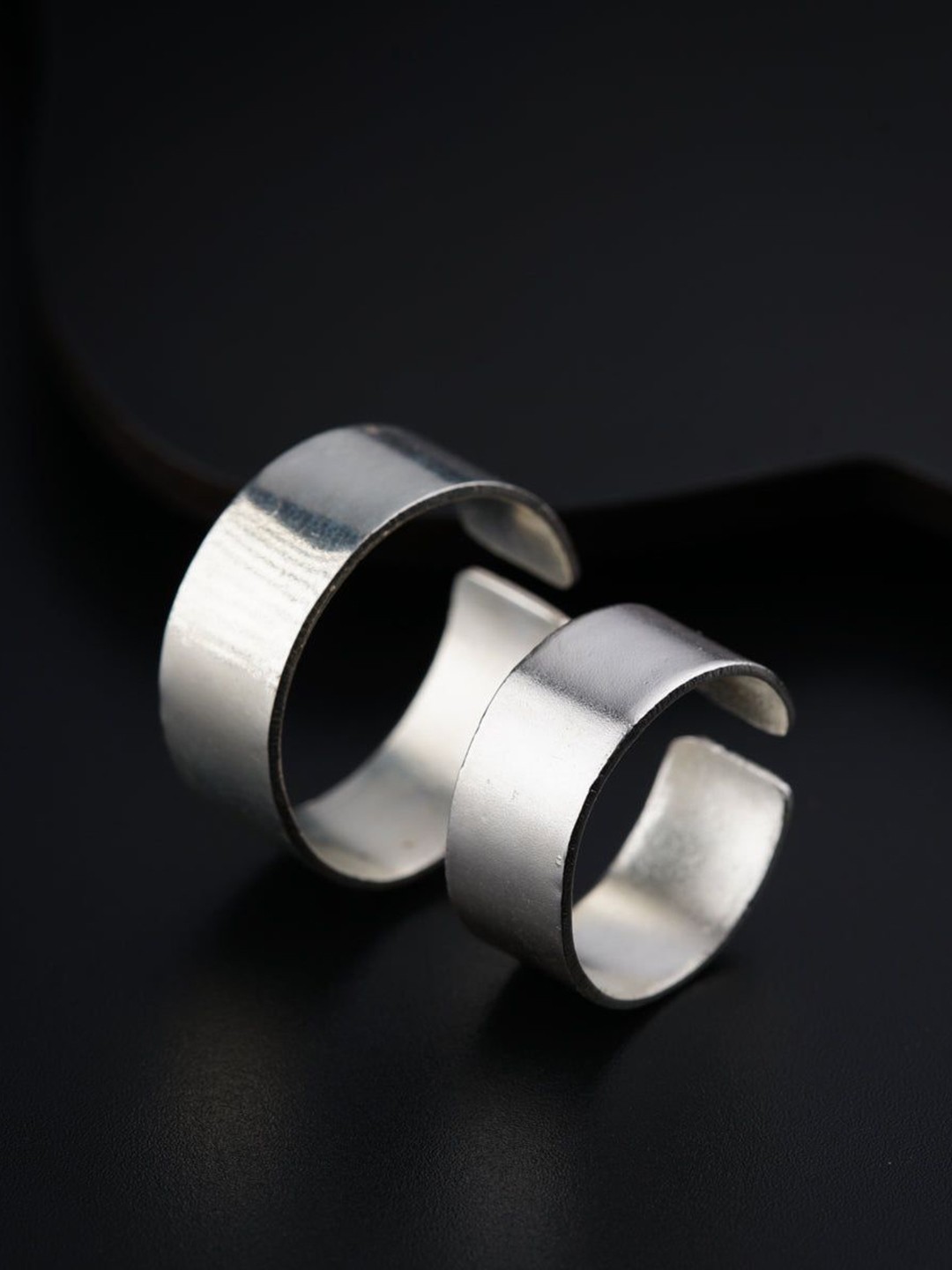 

House of Aadyaa 92.5 Sterling Silver Finger Ring