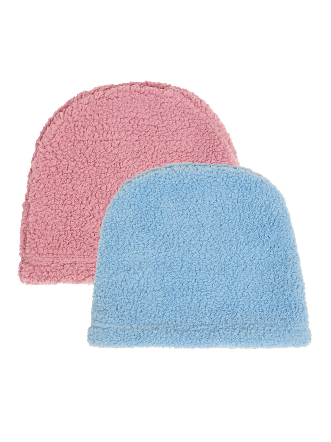 

KLOTTHE Women Pack Of 2 Winter Woolen Beanie Caps, Blue