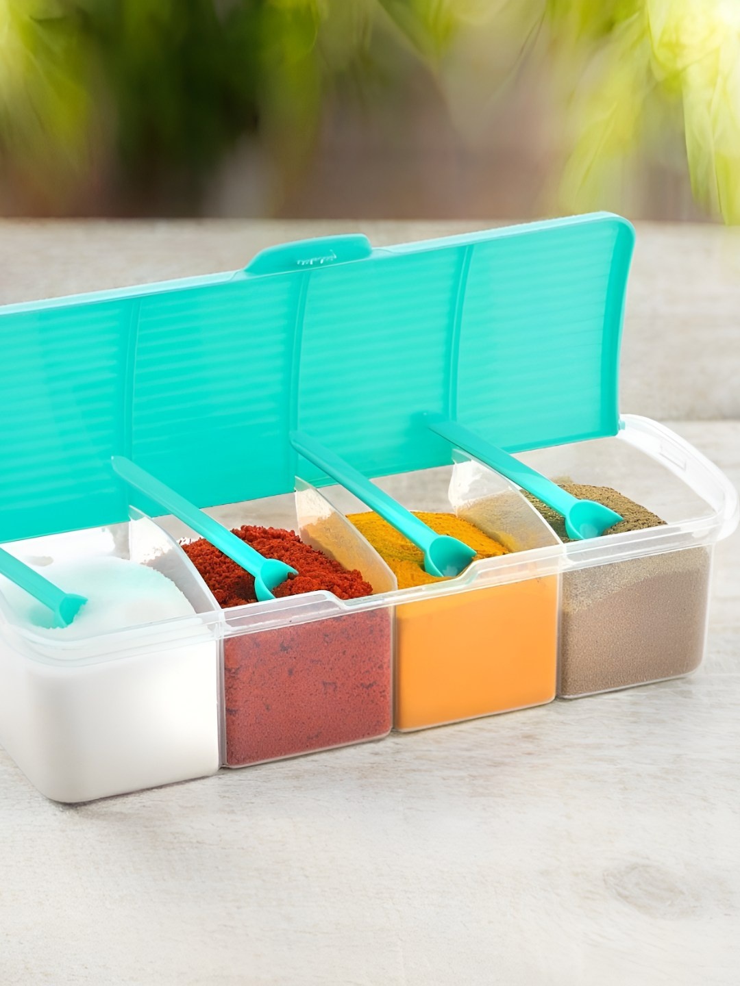 

Metrolife Green & Transparent Fridge Container 1.7L