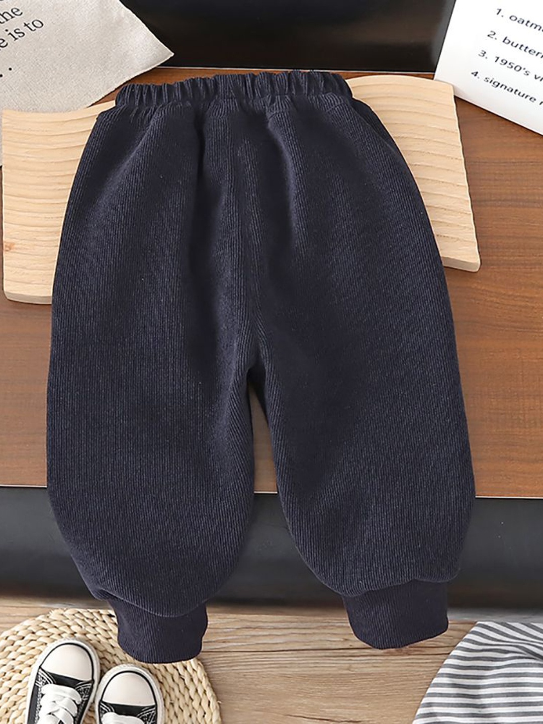 

StyleCast x Revolte Boys Easy Wash Jodhpuris Trousers, Black