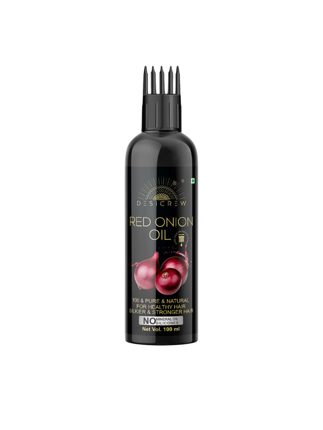 

Desi Crew 100% Pure & Natural Red Onion Oil For Hair Growth - 100 ml