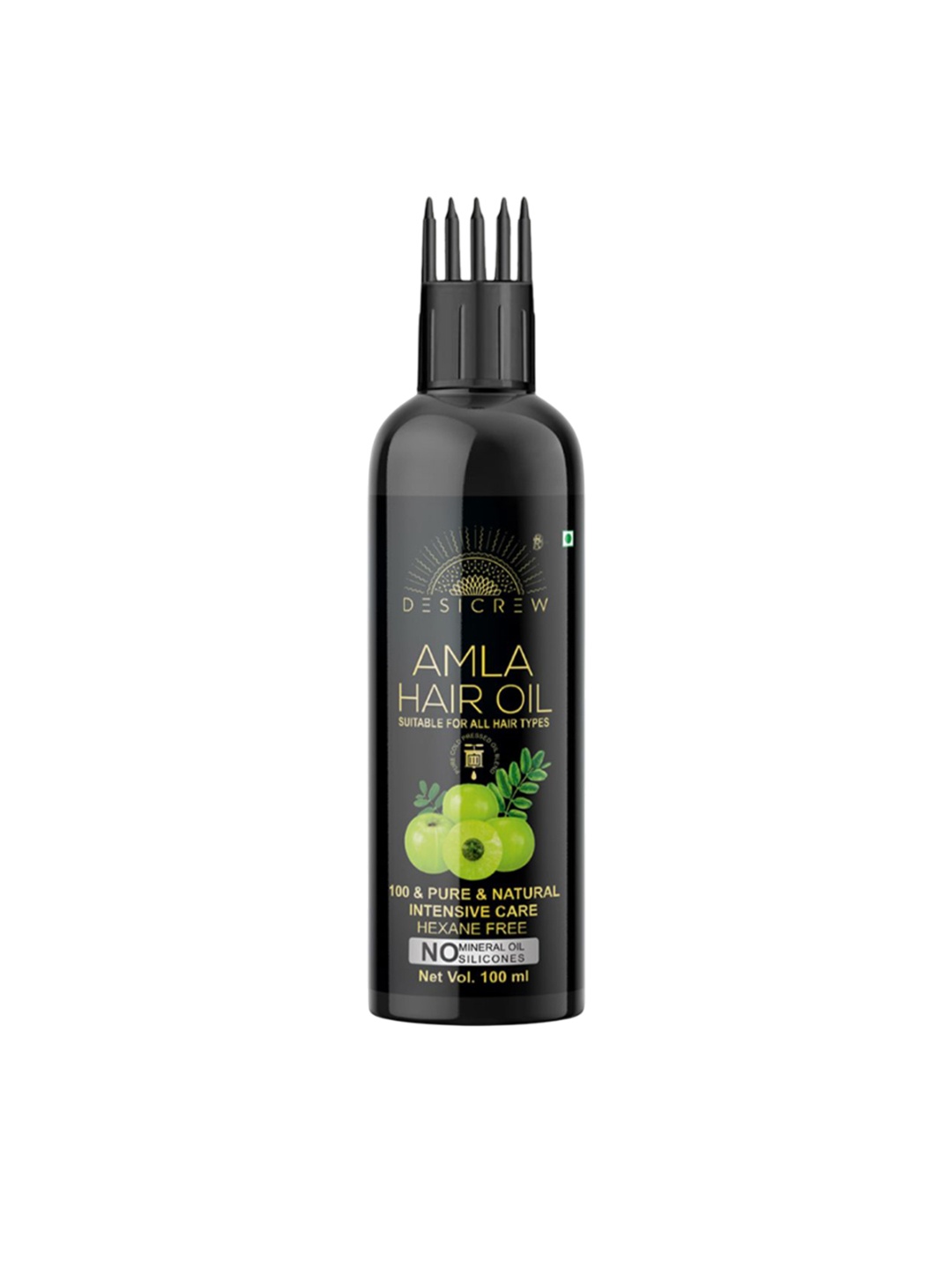 

Desi Crew 100% Pure & Natural Amla Hair Oil - 100 ml, Green