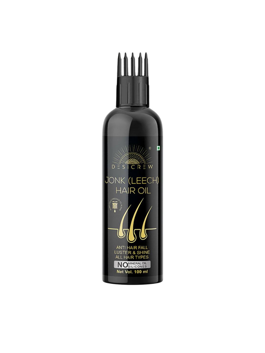 

Desi Crew Jonk Anti Hair Fall Oil - 100 ml, Yellow