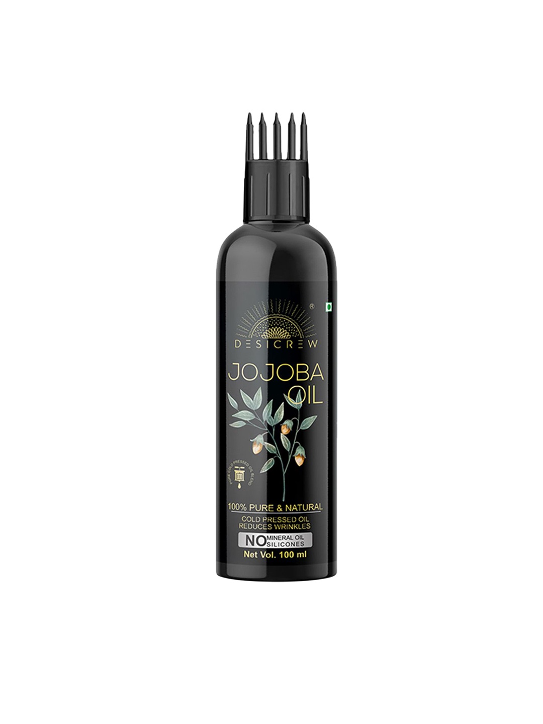 

Desi Crew 100% Pure & Natural Jojoba Massage Oil 100ml, Yellow