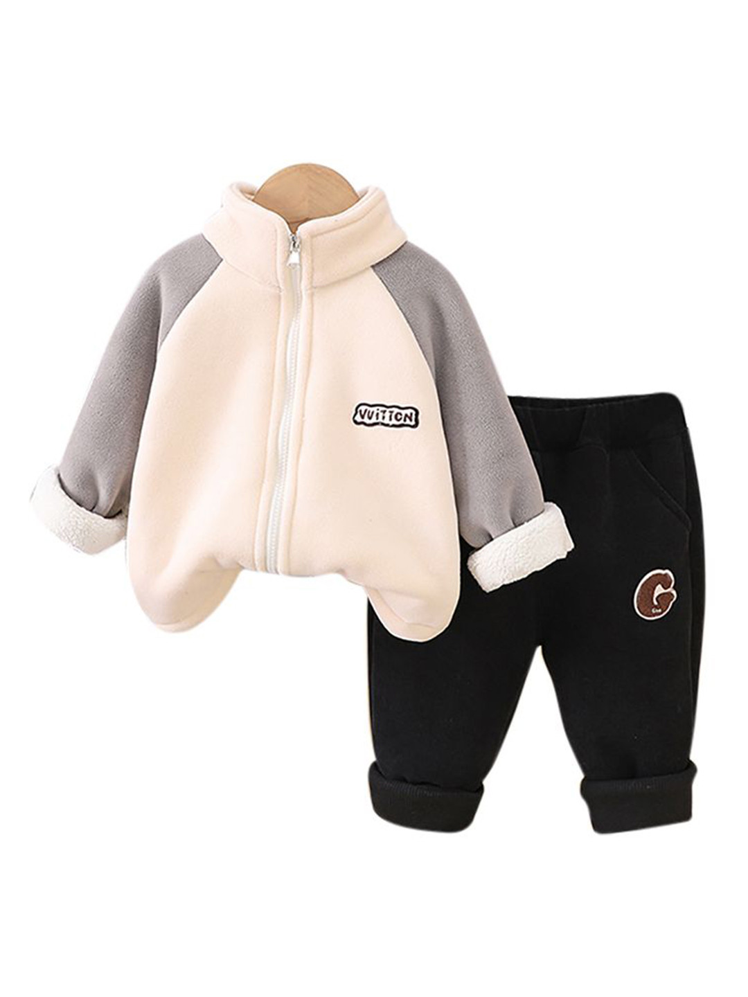 

StyleCast x Revolte Boys Colourblocked, Black