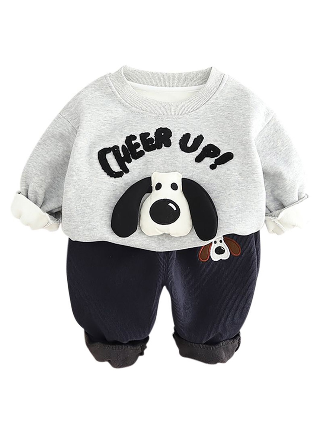 

StyleCast x Revolte Boys Printed Coat, Grey