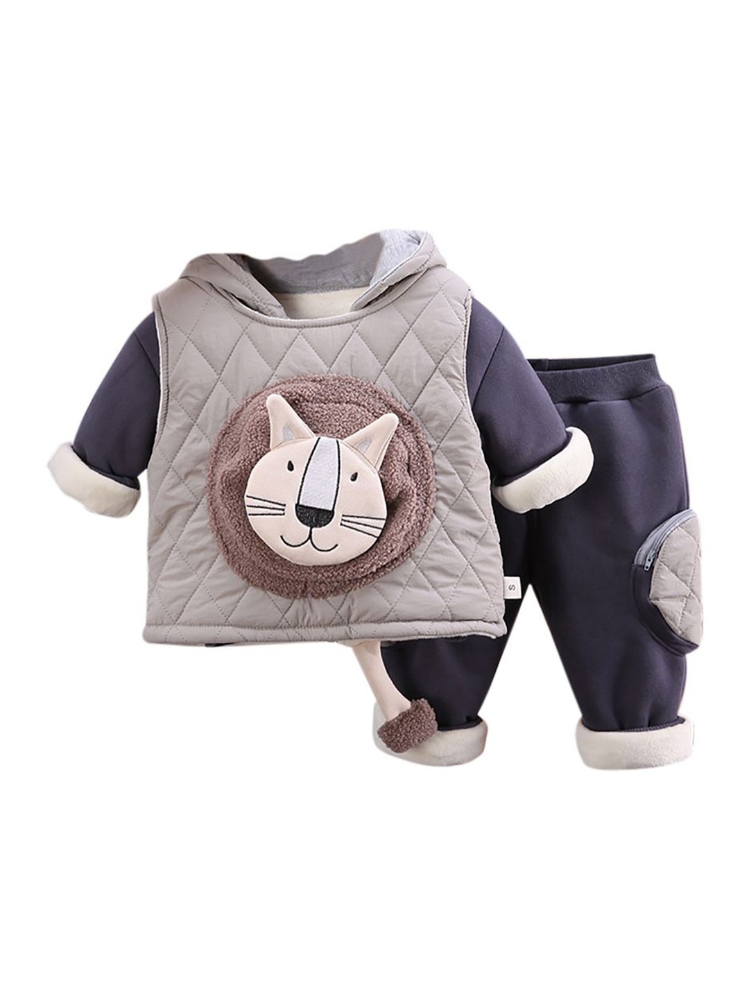 

StyleCast x Revolte Boys Colourblocked, Grey