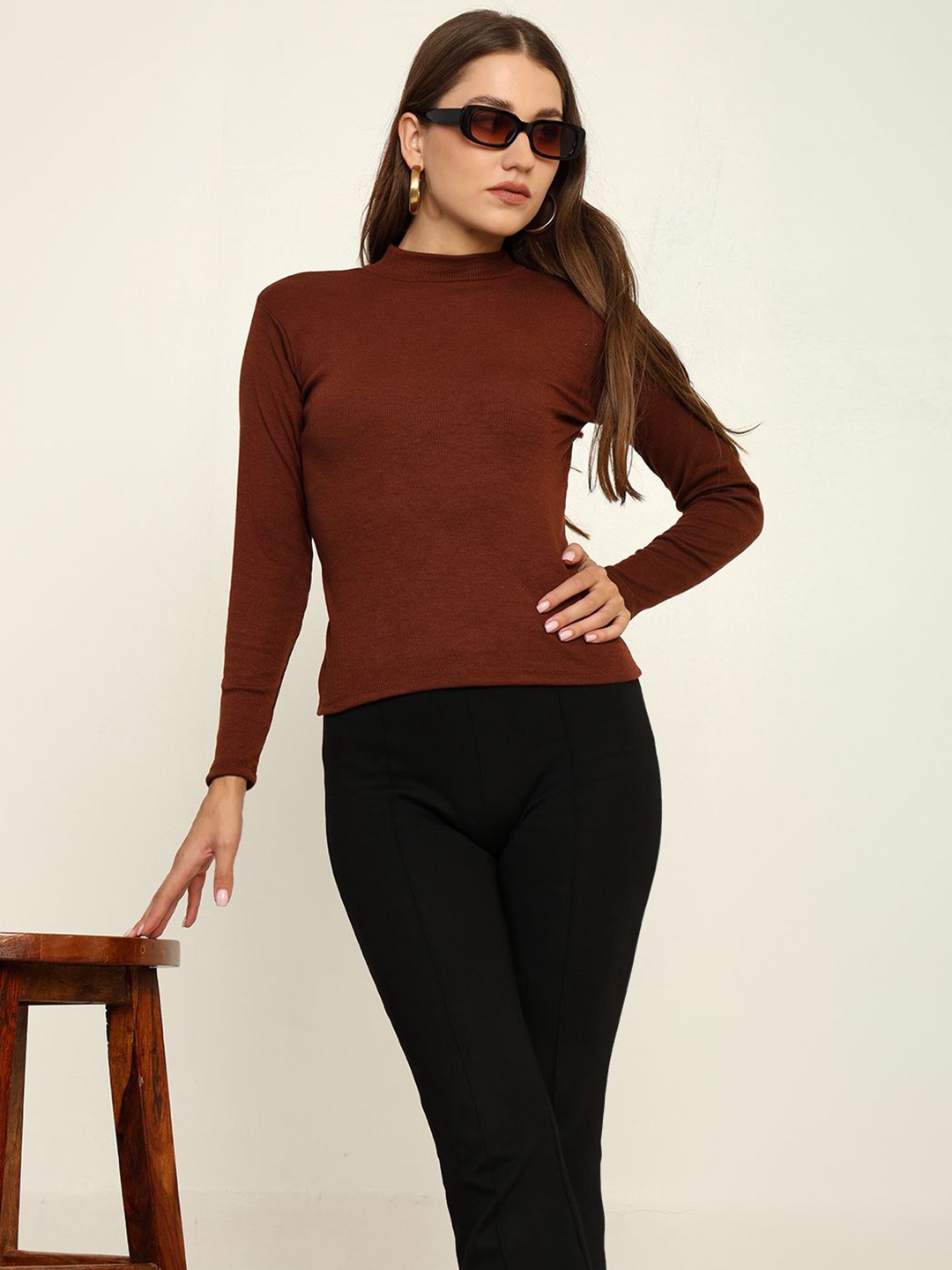 

Bhuja Top, Maroon