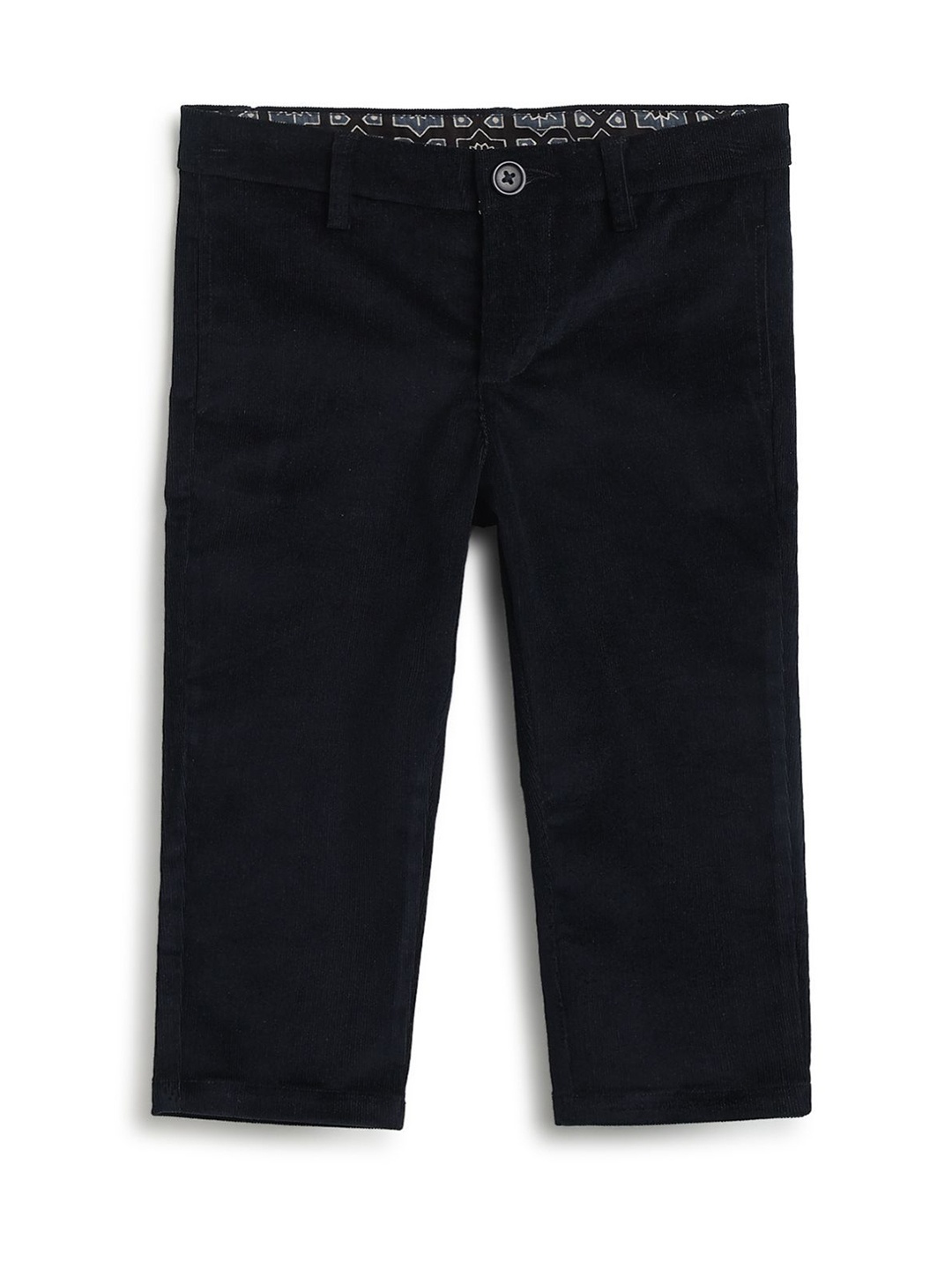 

Tiber Taber Boys Straight Fit Trousers, Navy blue