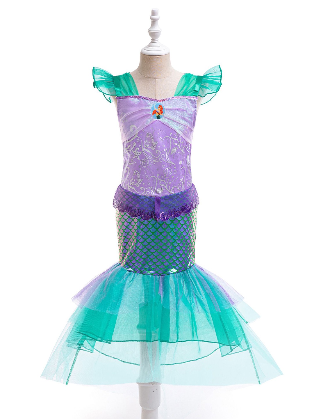 

StyleCast x Revolte Girls Fit & Flare Maxi Dress, Lavender