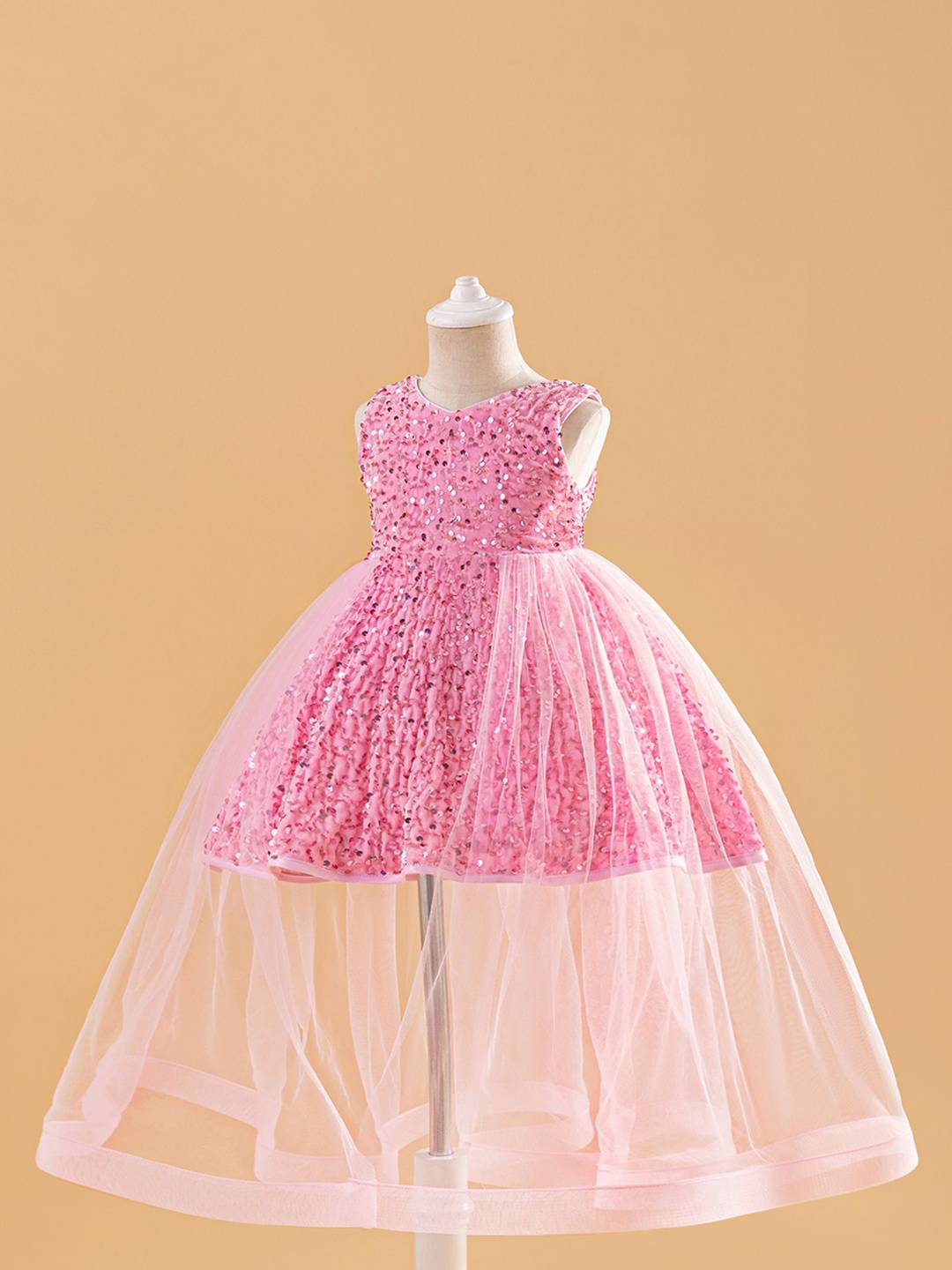 

StyleCast x Revolte Girls Balloon Dress, Pink