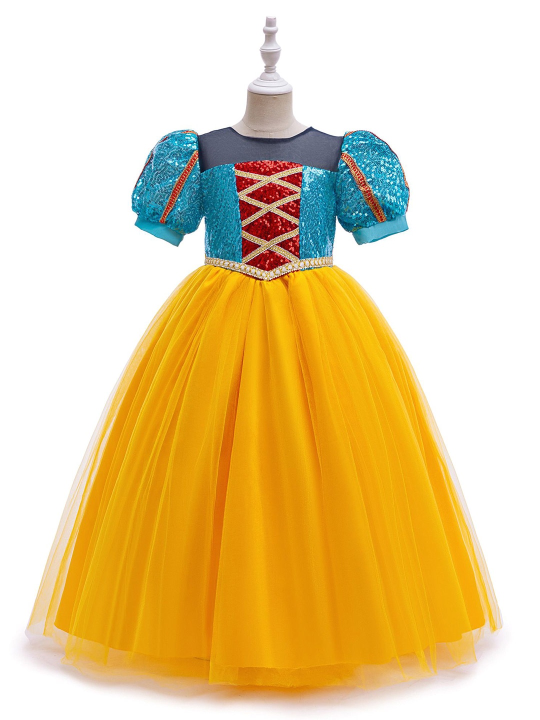

StyleCast x Revolte Girls Maxi Gown Dress, Yellow