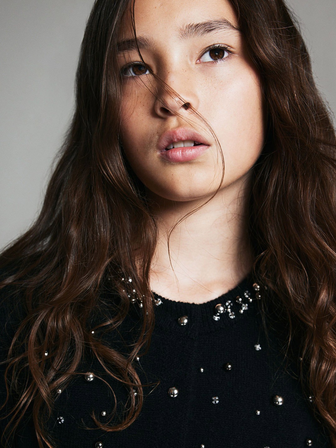 

H&M Embellished Fine-Knit Cardigan, Black