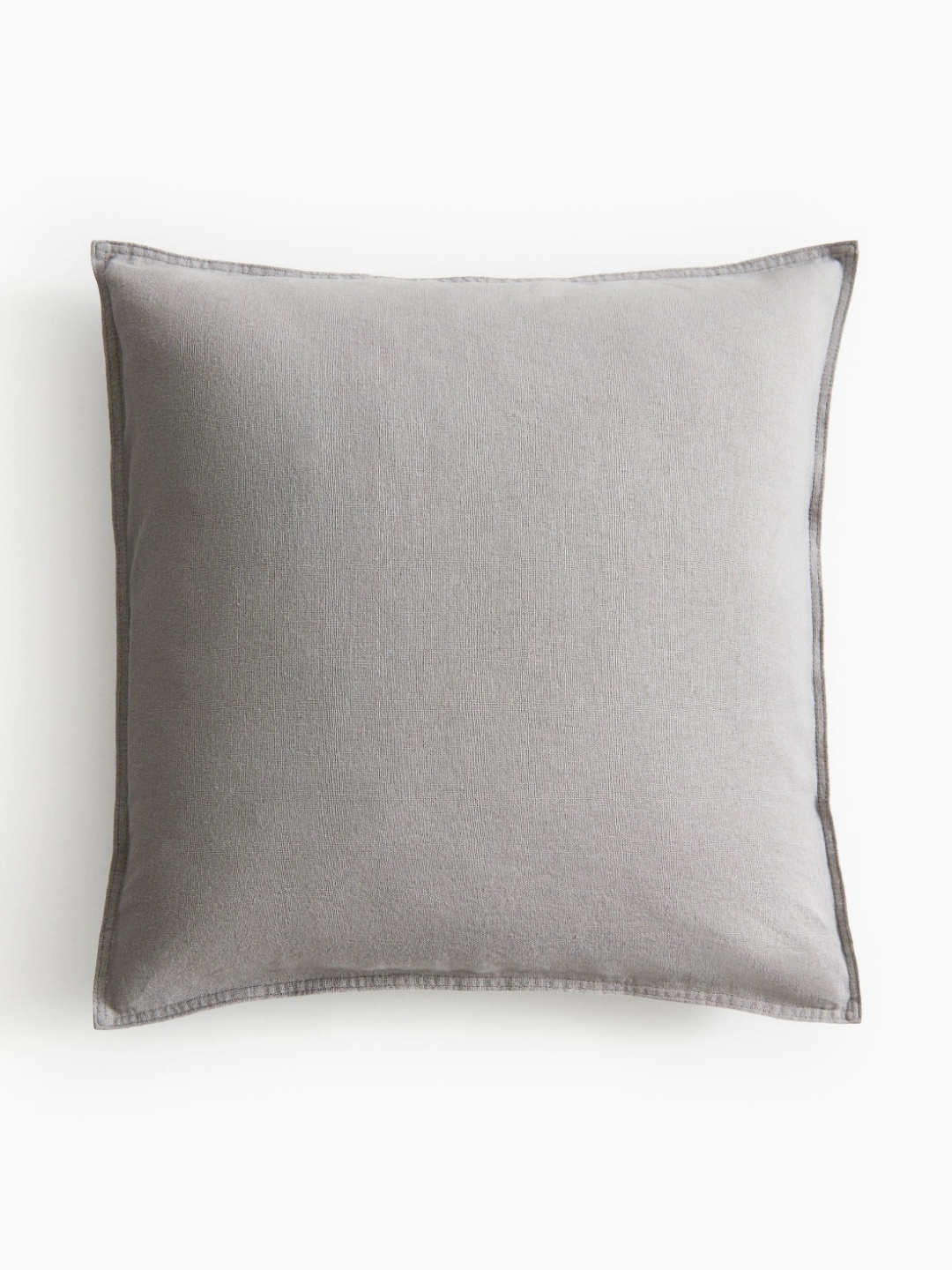 

H&M Grey Unisex Linen-Blend Cushion Cover