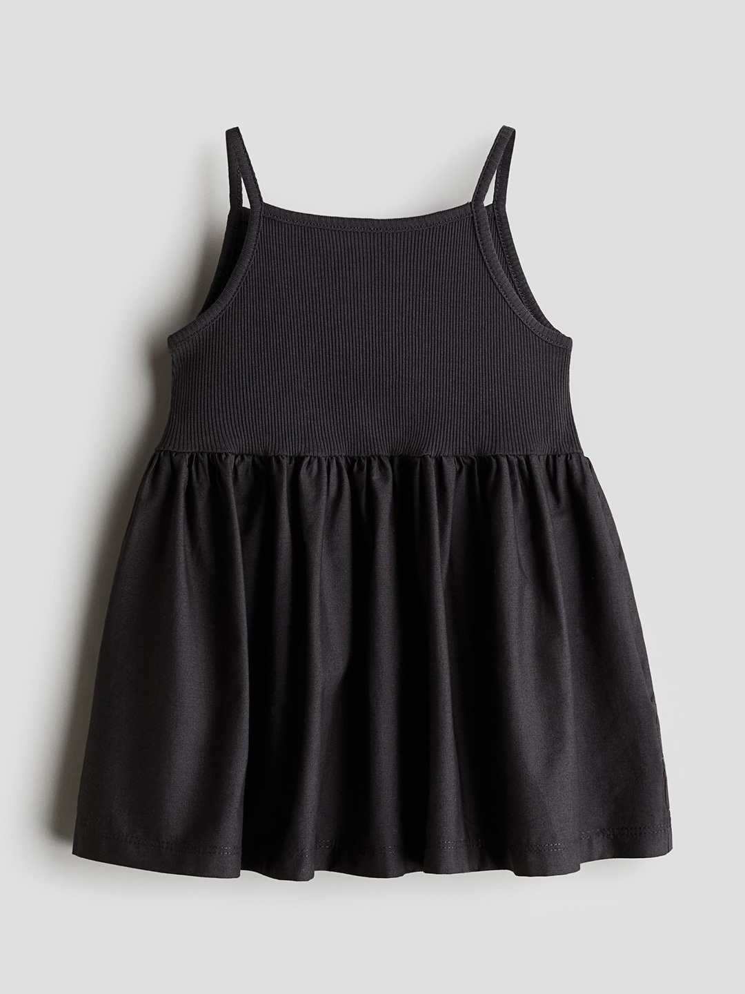 

H&M Girls Cotton Dress, Black